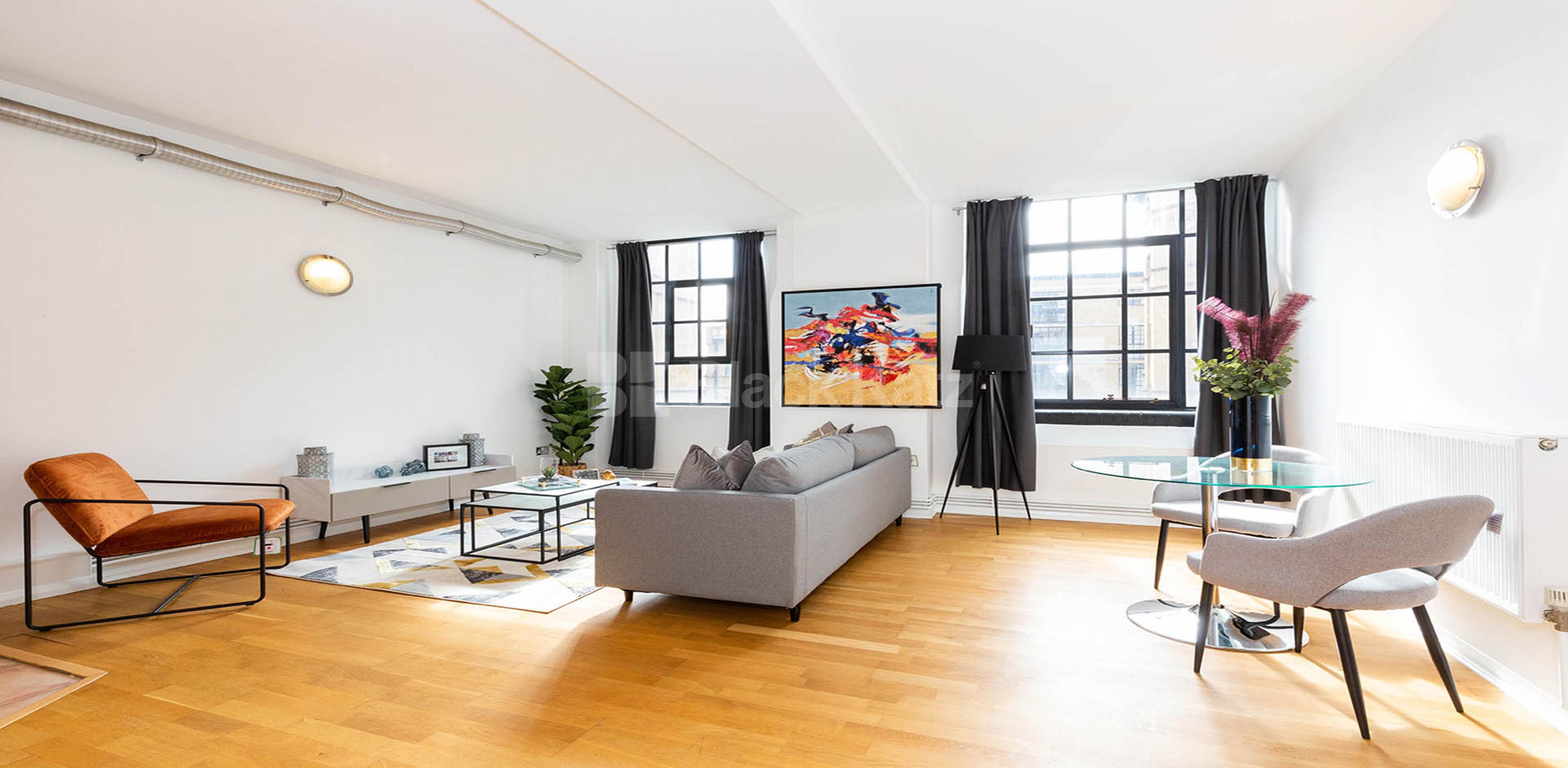 			WAREHOUSE  LIVE/WORK APARTMENT, 1 Bedroom, 1 bath, 1 reception Apartment			 SPRINGFIELD HOUSE LOFTS-TYSSEN STREET, DALSTON-HAGGERSTON-SHOREDITCH E8